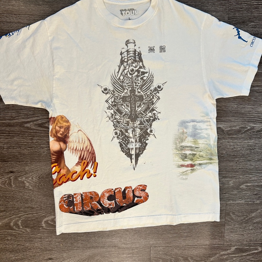 White Graphic T-Shirt